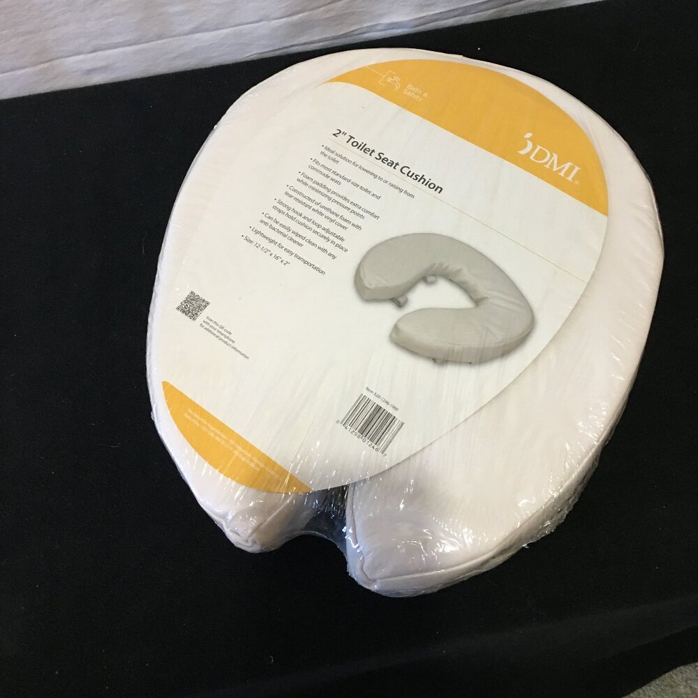 Duro-Med Vinyl 2" Cushion Toilet Seat